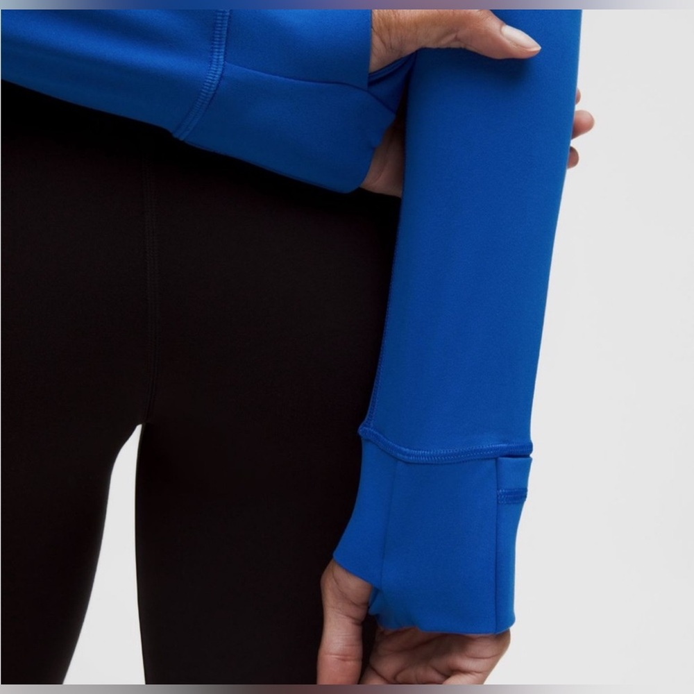 LULULEMON DEFINE JACKET CROPPED GALACTIC COBALT SIZE 4 NWT - Picture 6 of 10